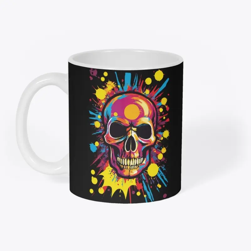 pop art skull 02