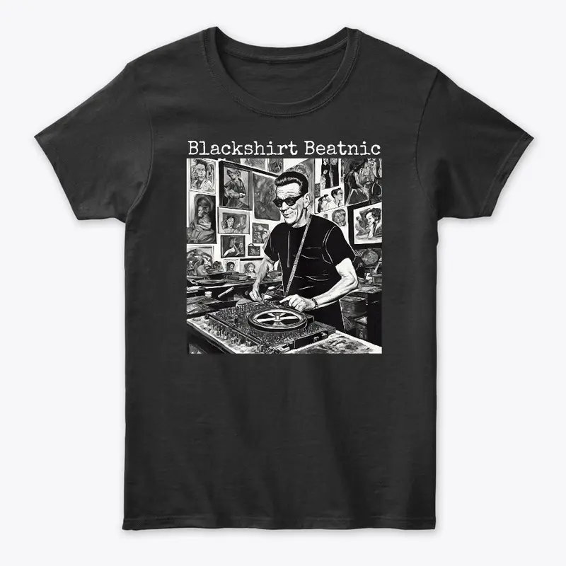 Black-shirt Beatnic